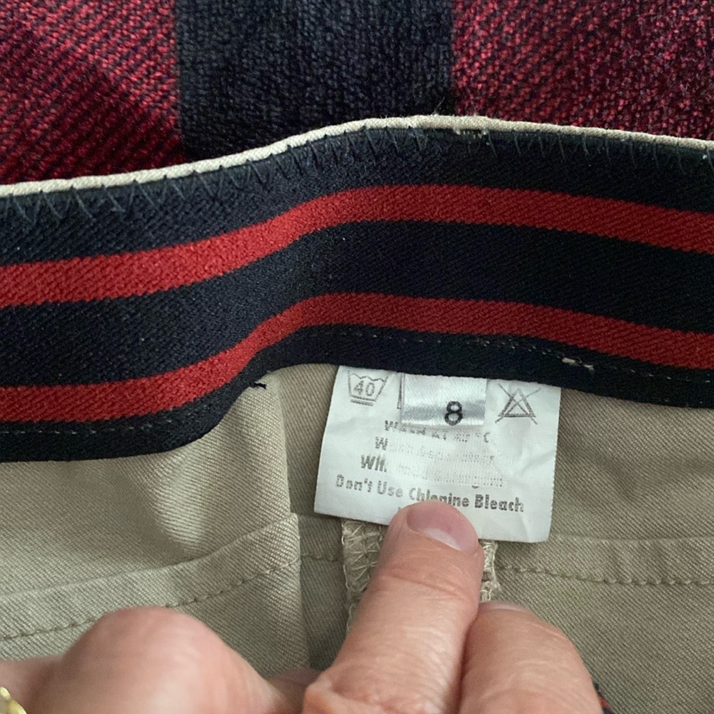 Khaki jodhpurs / pants. Size 8. Great for horse camp!